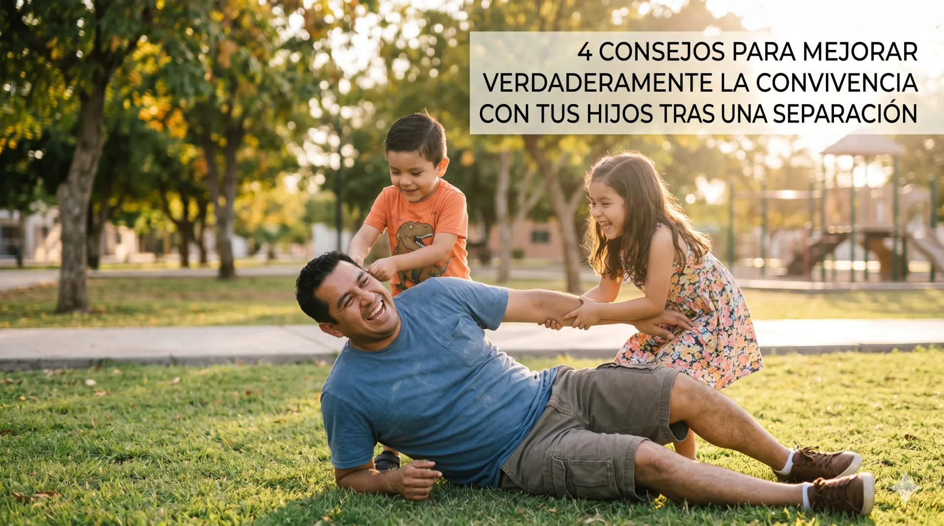 4 Consejos para mejorar verdaderamente la convivencia con tus hijos tras una separación.